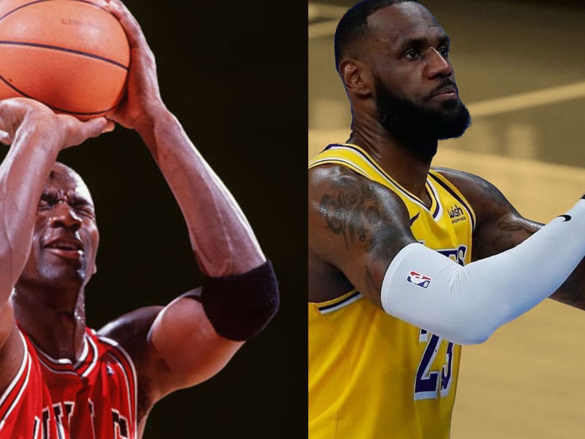 LeBron James goes back on his word over Michael Jordan shirt petition -  Mirror Online