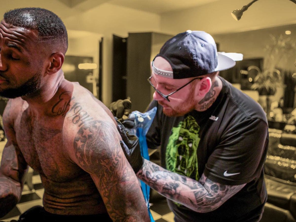 LeBron James Reveals 'Mamba 4 Life' Tattoo in Honor of Kobe Bryant | News,  Scores, Highlights, Stats, and Rumors | Bleacher Report