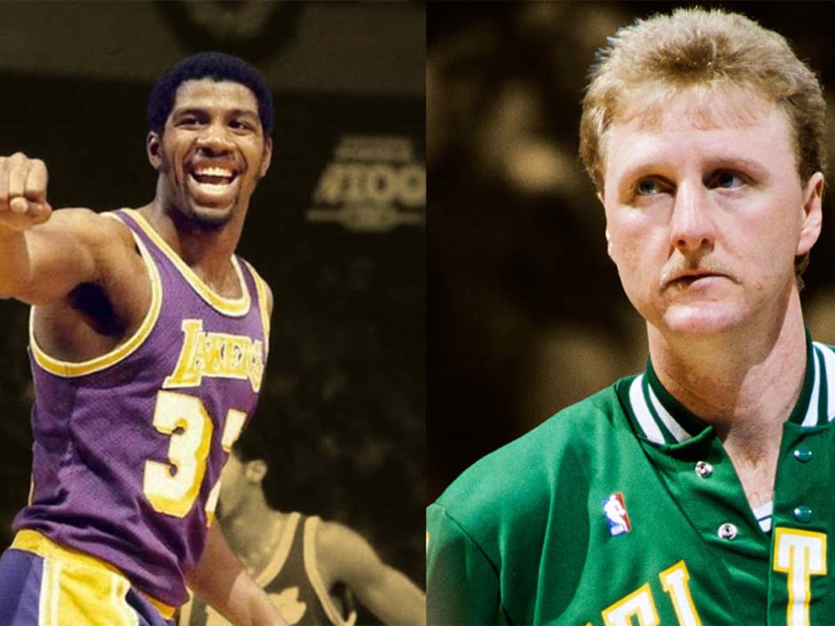 Here's the first head-to-head battle between Larry Bird and Magic Johnson