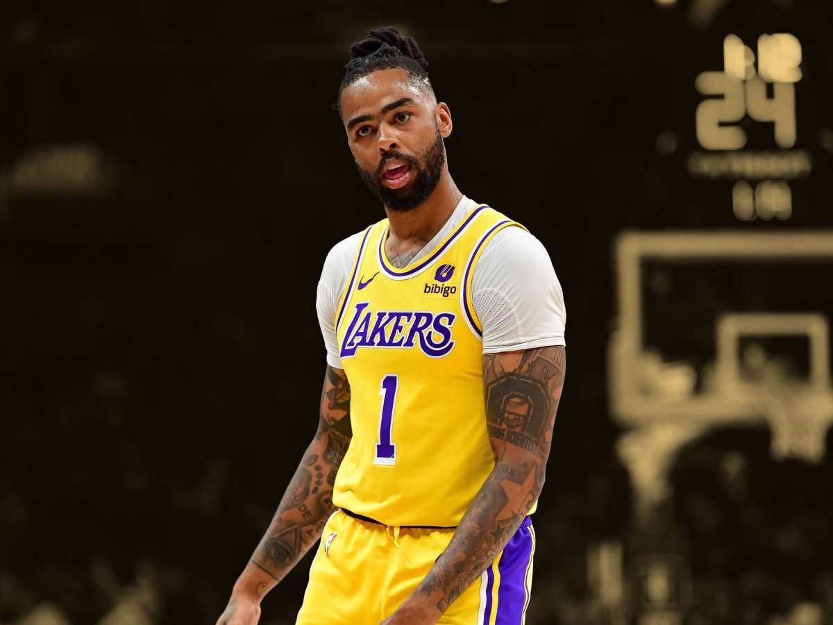 D'Angelo Russell explains the viral video of him looking sad on the bench -  Basketball Network - Your daily dose of basketball