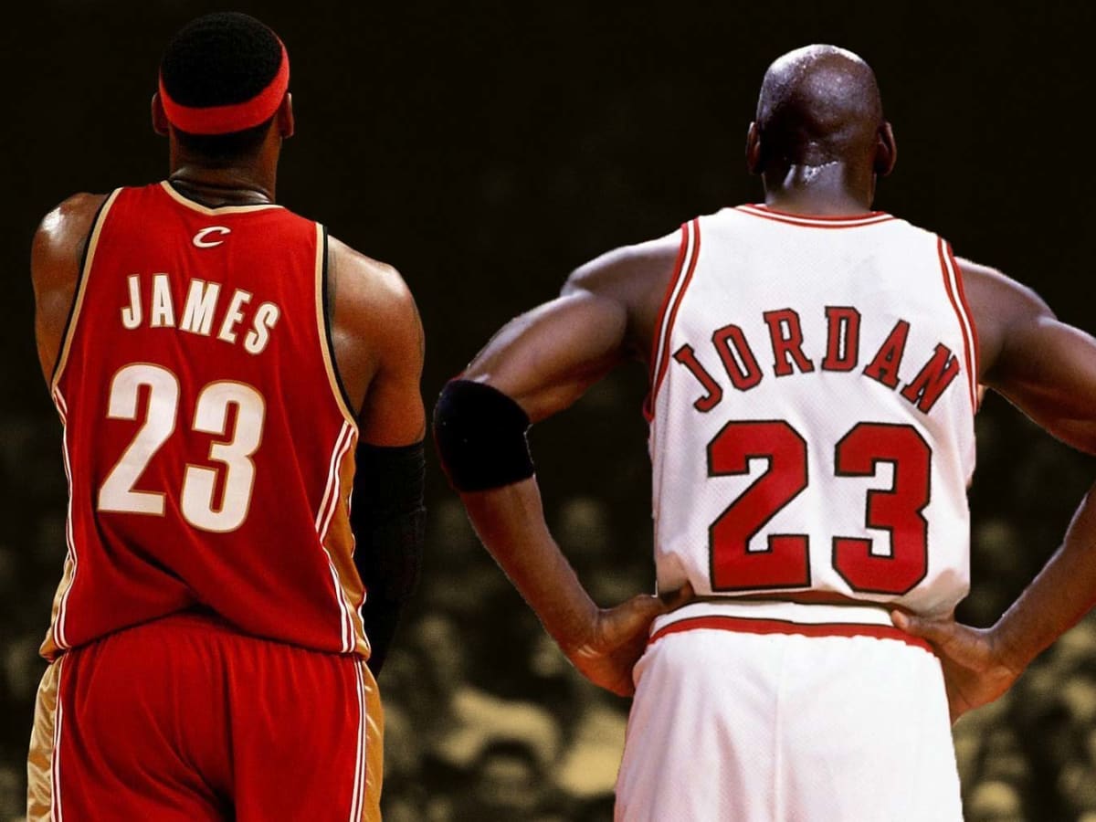 When LeBron James lobbied for the NBA to retire Michael Jordan's