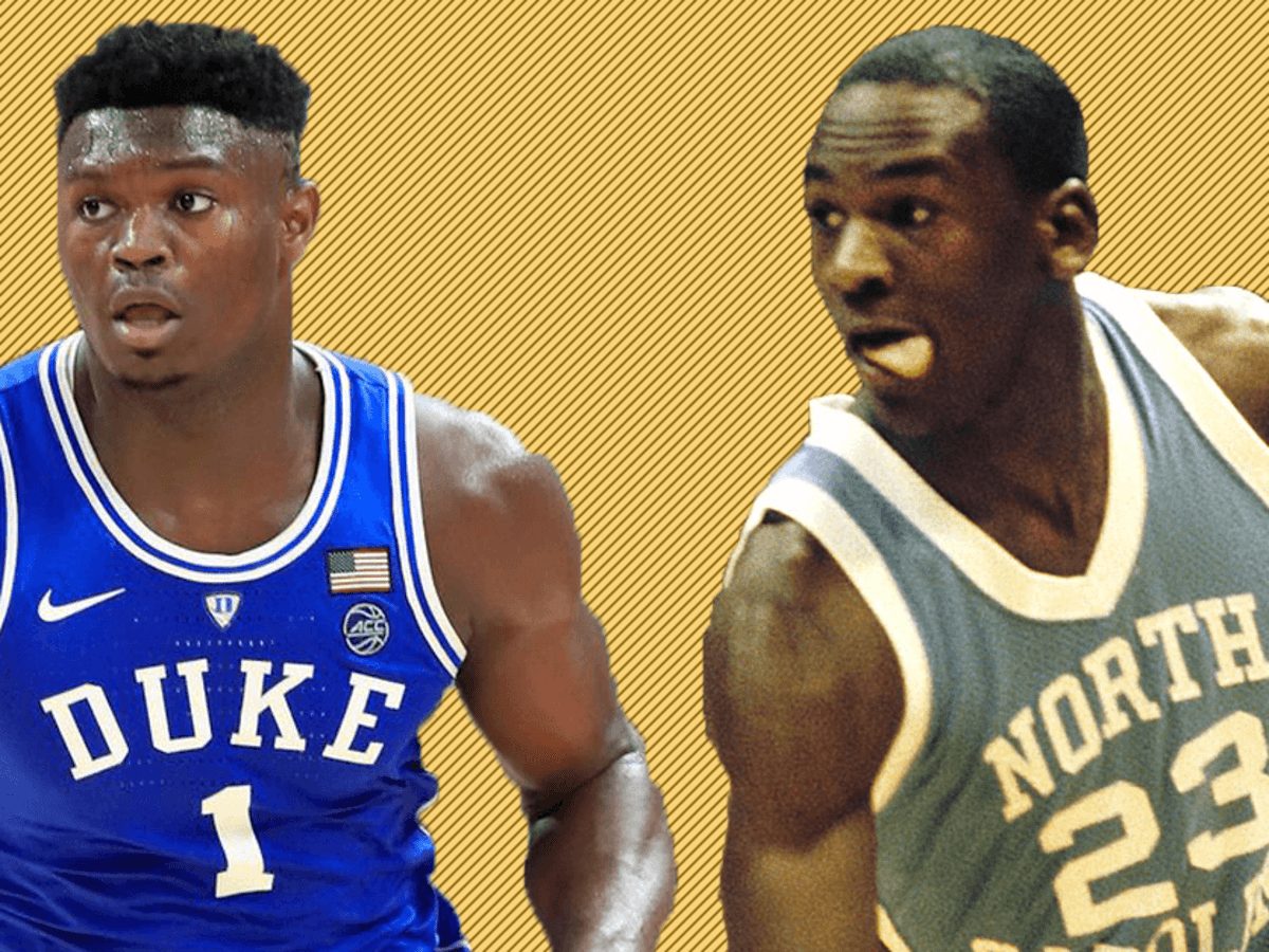 Zion williamson outlet and michael jordan