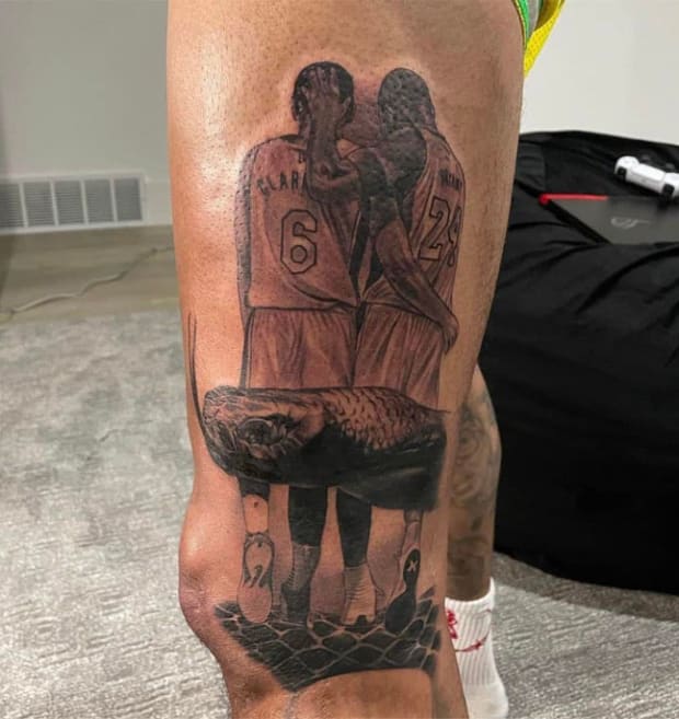 Kobe Bryant tattoo by Steve Butcher  Post 30588