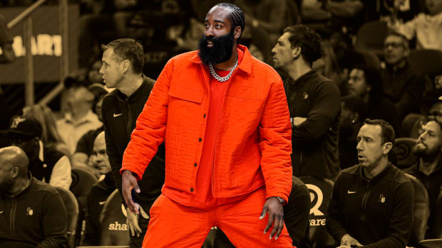 NBA Buzz - James Harden wore THIS before tonight's game against