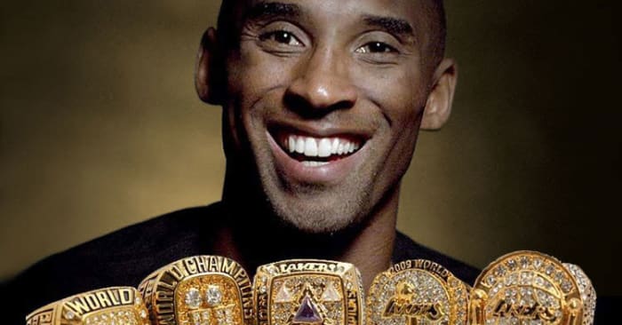 KOBE'S SIXTH RING “5 large diamonds representing the championships, and ...