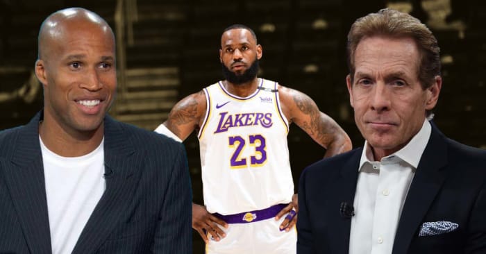 Skip Bayless Bashes Richard Jefferson For Saying LeBron Is The Greatest ...