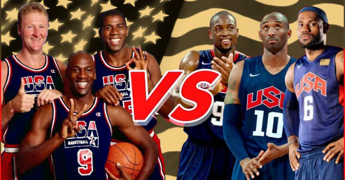 '92 DREAM TEAM VS. '08 REDEEM TEAM Coach K makes his selection ...