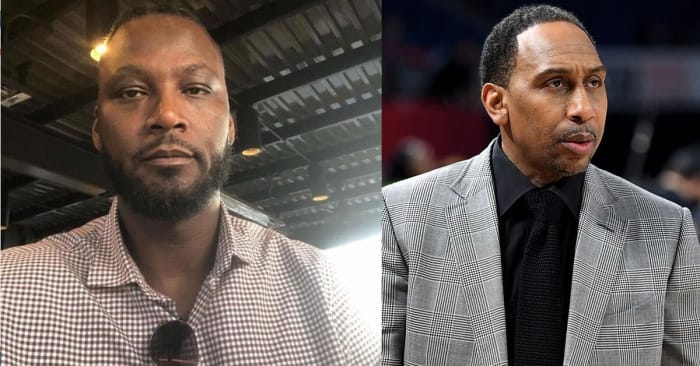 Stephen A.Smith Responds To Kwame Brown While Showing His NBA Lowlights ...