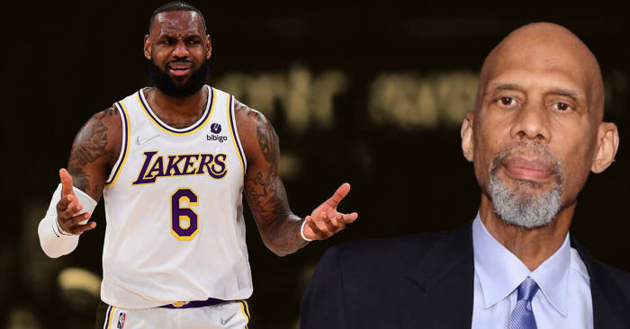 Kareem Abdul-Jabbar gives LeBron James a lesson on illnesses and