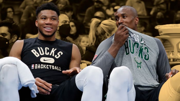 Giannis Antetokounmpo roasts Serge Ibaka on his own TV show - “You are ...