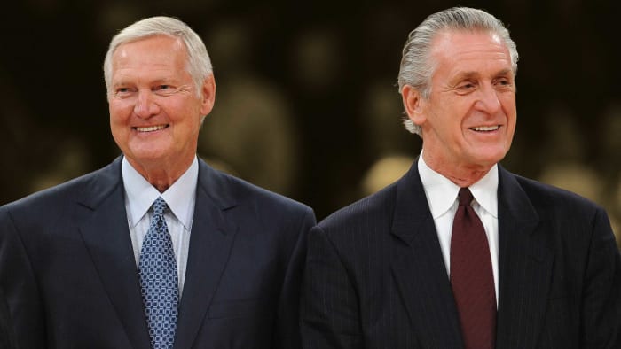 Jerry West Credits Pat Riley For Miami Heats Style Of Play Basketball Network Your Daily