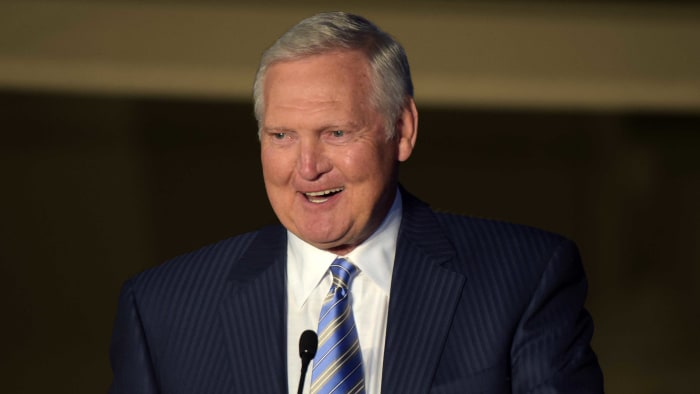 Jerry West Doesn T Care About All Time Rankings Basketball Network   Jerry West 