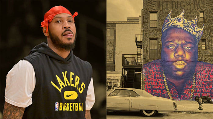 Carmelo Anthony Shares The Notorious B.I.G. Rap Verse That He Lives By ...