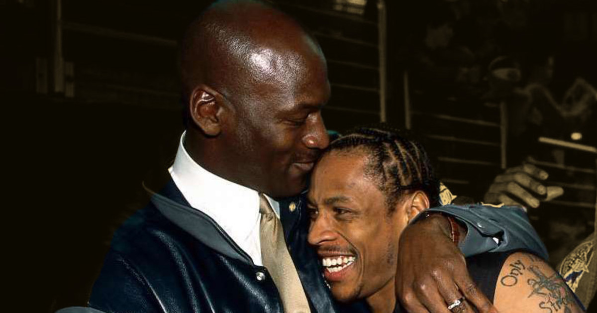 Allen Iverson will never forget his first meeting with Michael Jordan ...