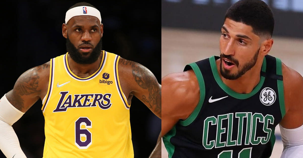 LeBron James fires back at Enes Kanter over criticism of his ties to Nike,  China - Silver Screen and Roll
