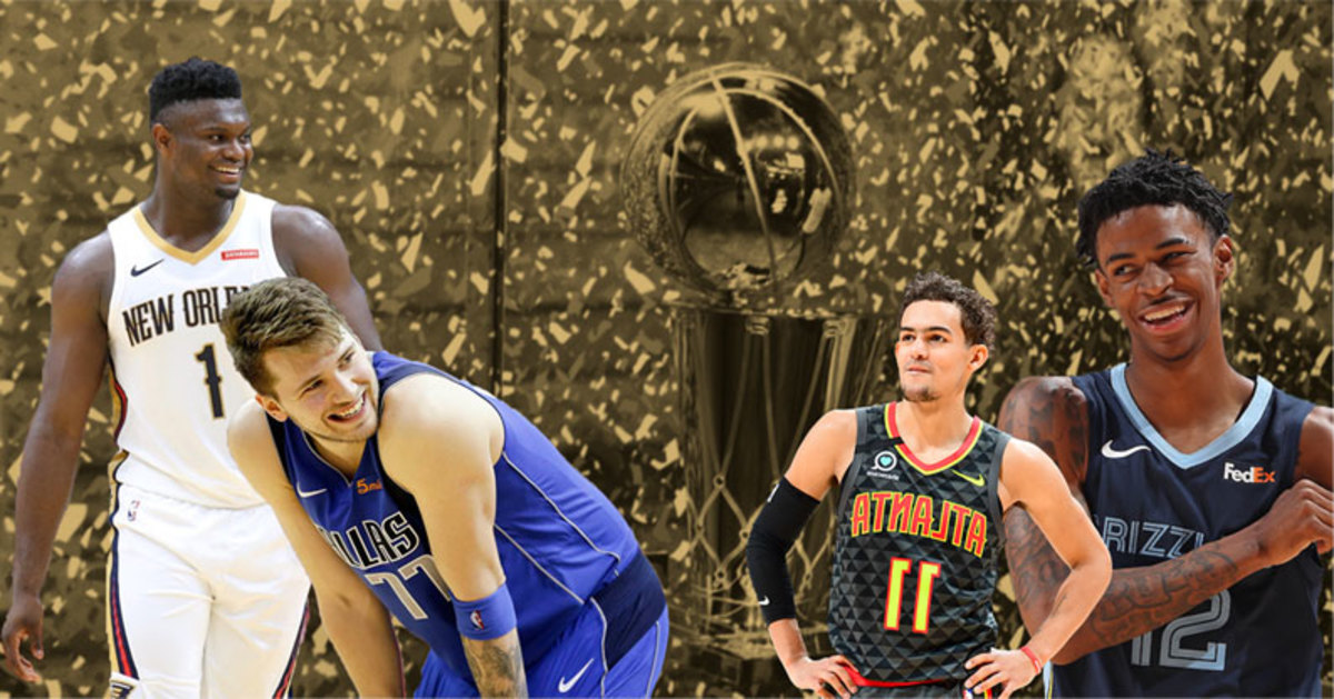 Shams Charania on X: Luka Doncic, Zion Williamson and Trae Young headline NBA  Rising Stars Game at All-Star Weekend in Chicago. Rosters here:   / X