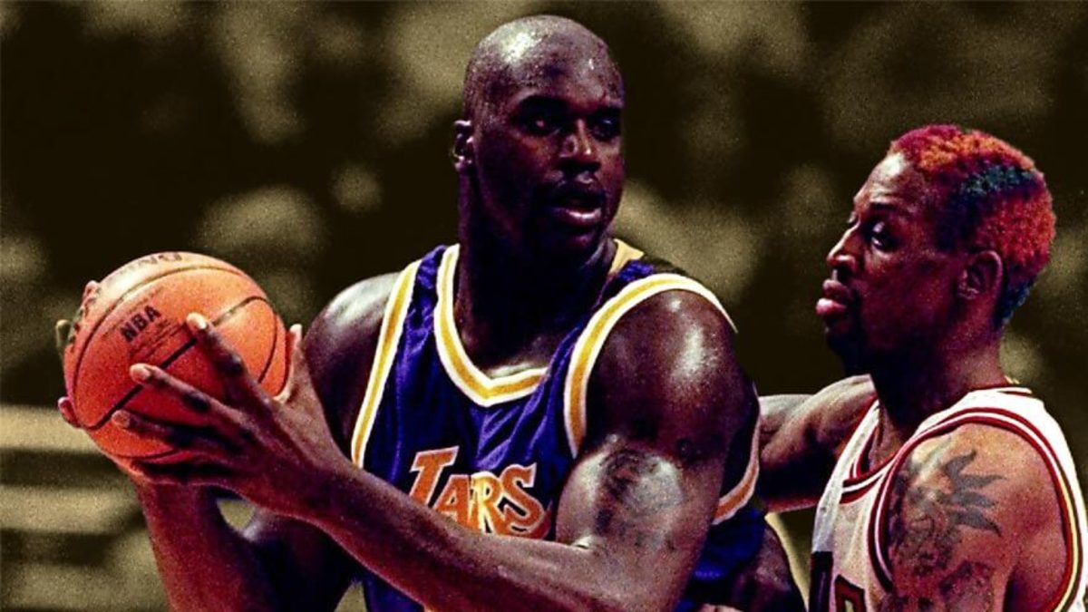 Dennis Rodman joined Los Angeles Lakers after Shaquille O'Neal