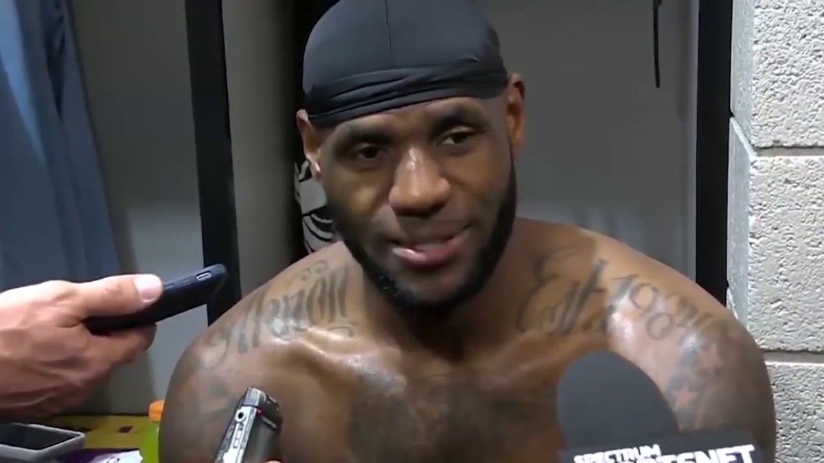 LeBron James Talks About Respecting The "basketball Gods" At This Point ...