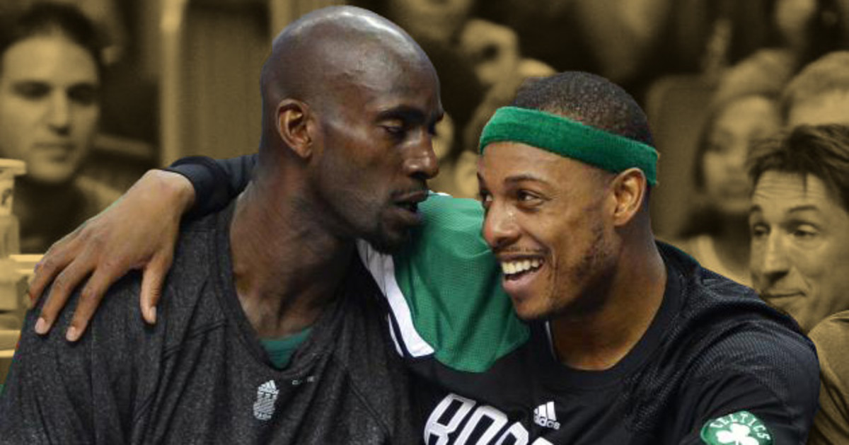 Last night, Paul Pierce showed up crazy drunk to a  livestream of  the game with Kevin Garnett, and KG tried to keep it all together. Here  were some of the best