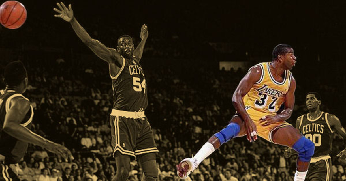 Magic Johnson- 1987 NBA Finals MVP  Magic johnson, Magic johnson lakers,  Showtime lakers