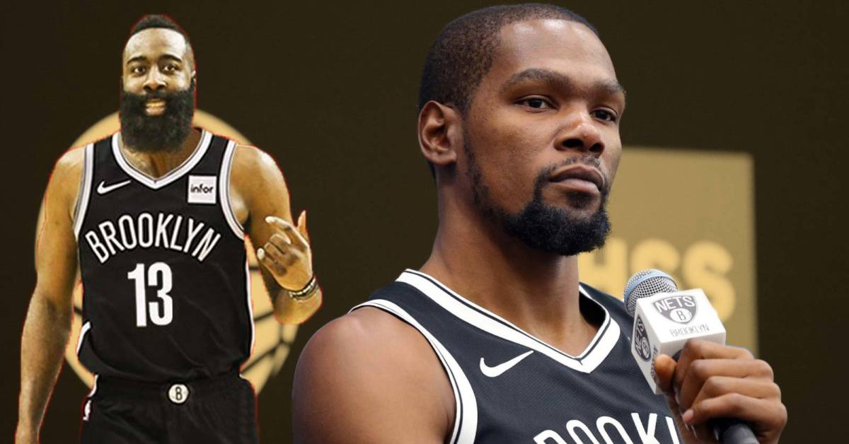 Kevin Durant denies talking to James Harden about reuniting in Brooklyn ...