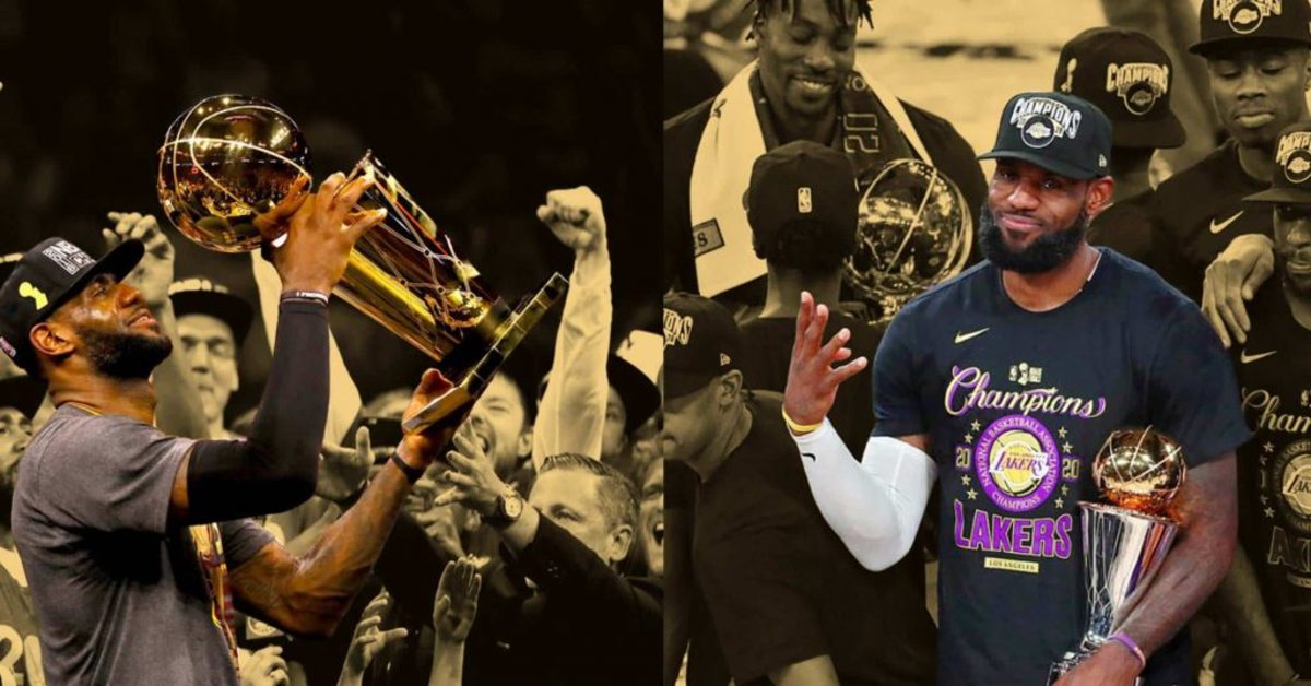LeBron James says this was the tougher of his two championships