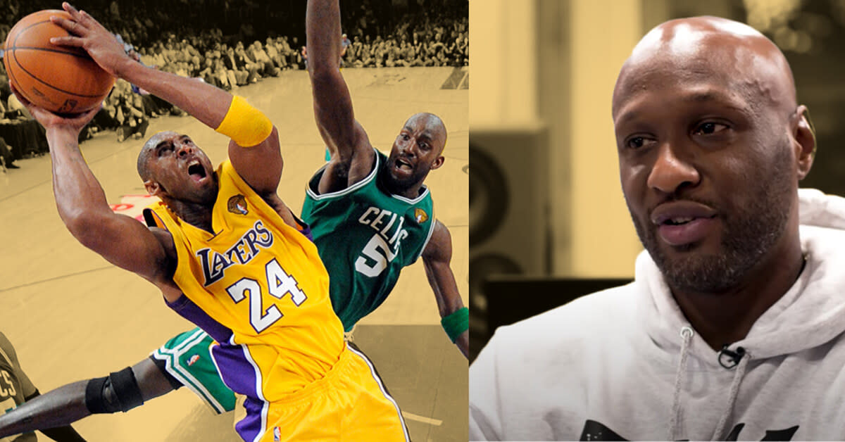 Lamar Odom talks about the Boston Celtics beating the Los Angeles ...