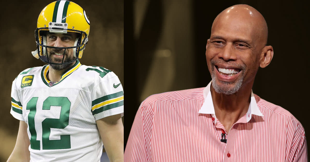 Kareem Abdul-Jabbar blasts Aaron Rodgers for his Covid-19 comments