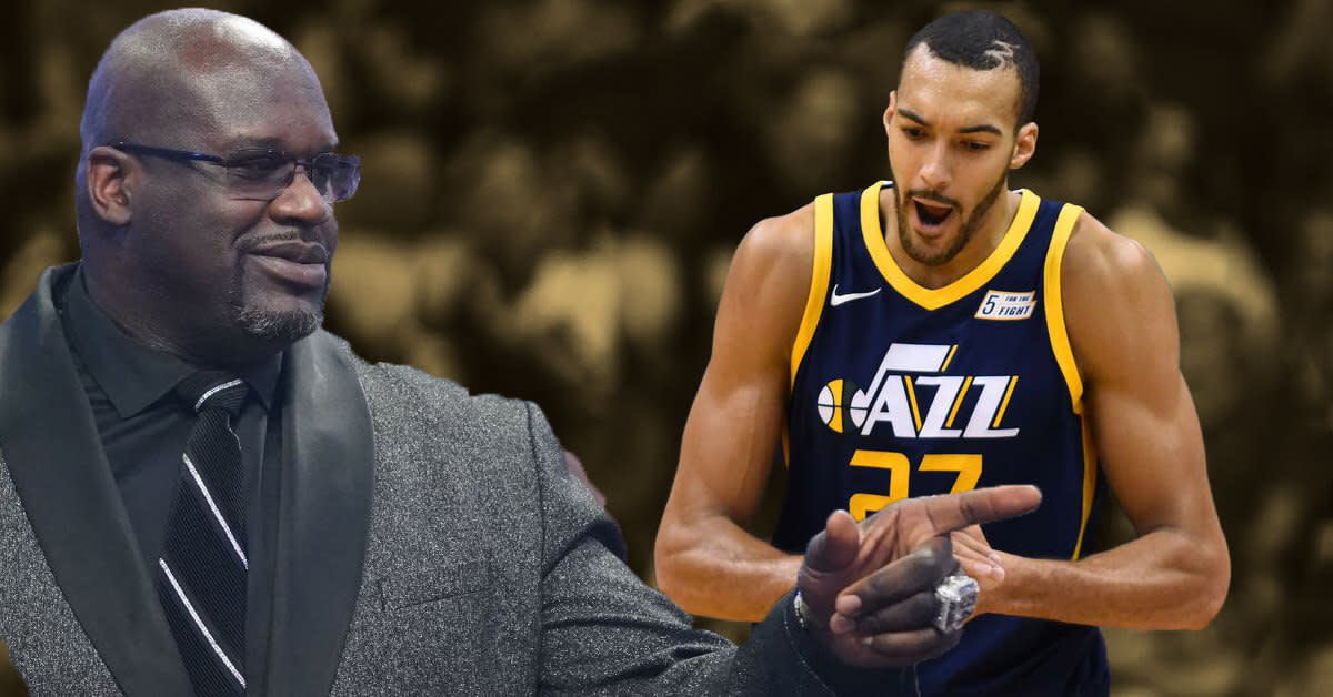 Shaquille O'Neal admits he is jealous but happy for Rudy Gobert ...