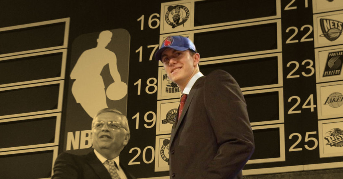 Why did the Detroit Pistons draft Darko Milicic with the number 2