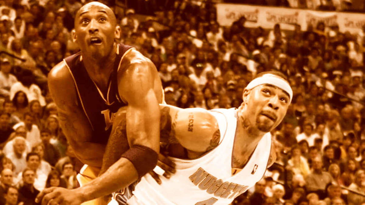 Michael Jordan and Kobe Bryant Talk Trash back in the 2003 All