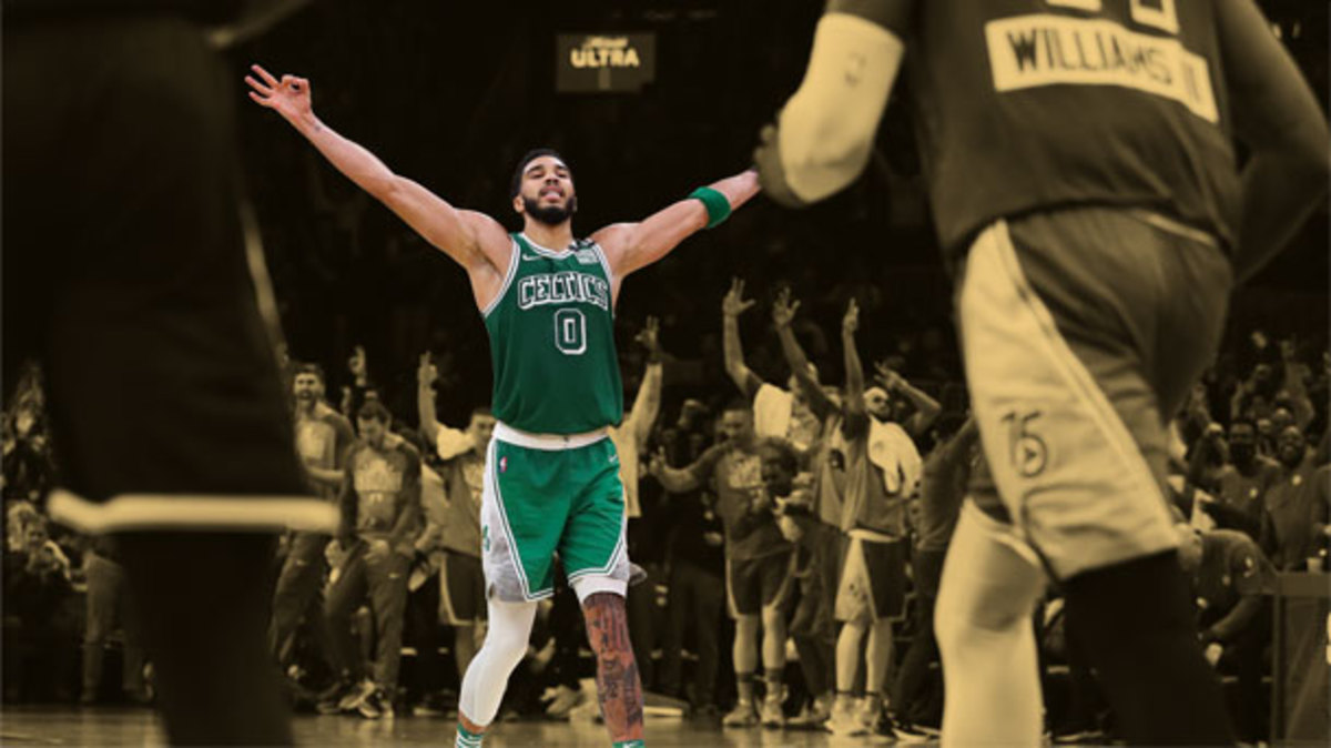 Jayson Tatum gives hilarious non-answer when asked about missed foul call  on LeBron James