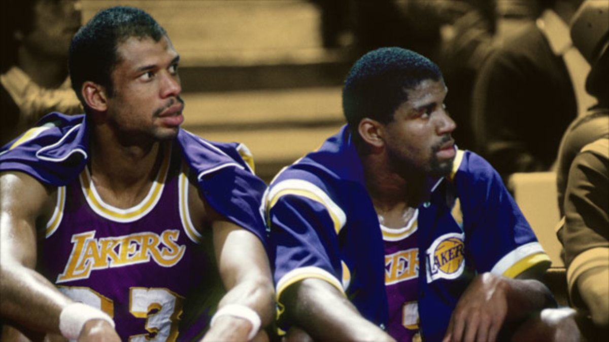 Lakers Magic Johnson vs. Lakers Kareem Abdul-Jabbar Career