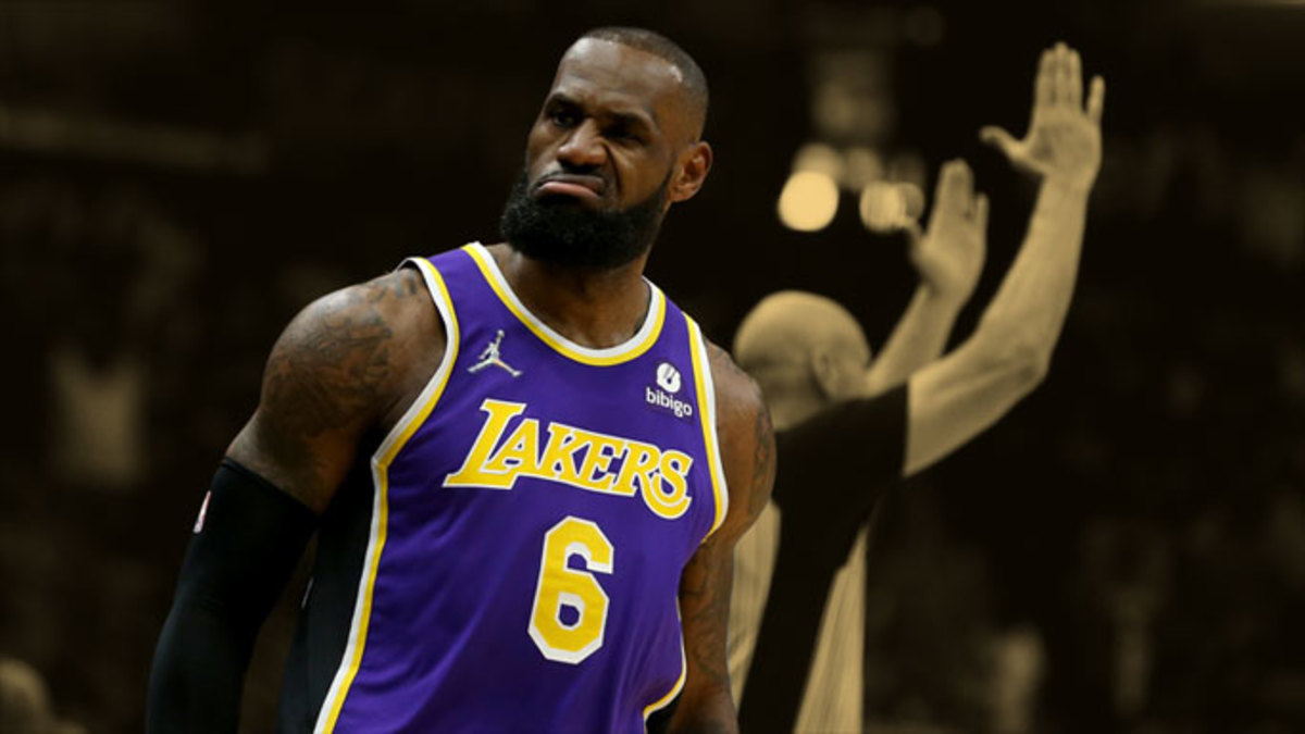 LeBron James commits his future to the Los Angeles Lakers by signing a ...