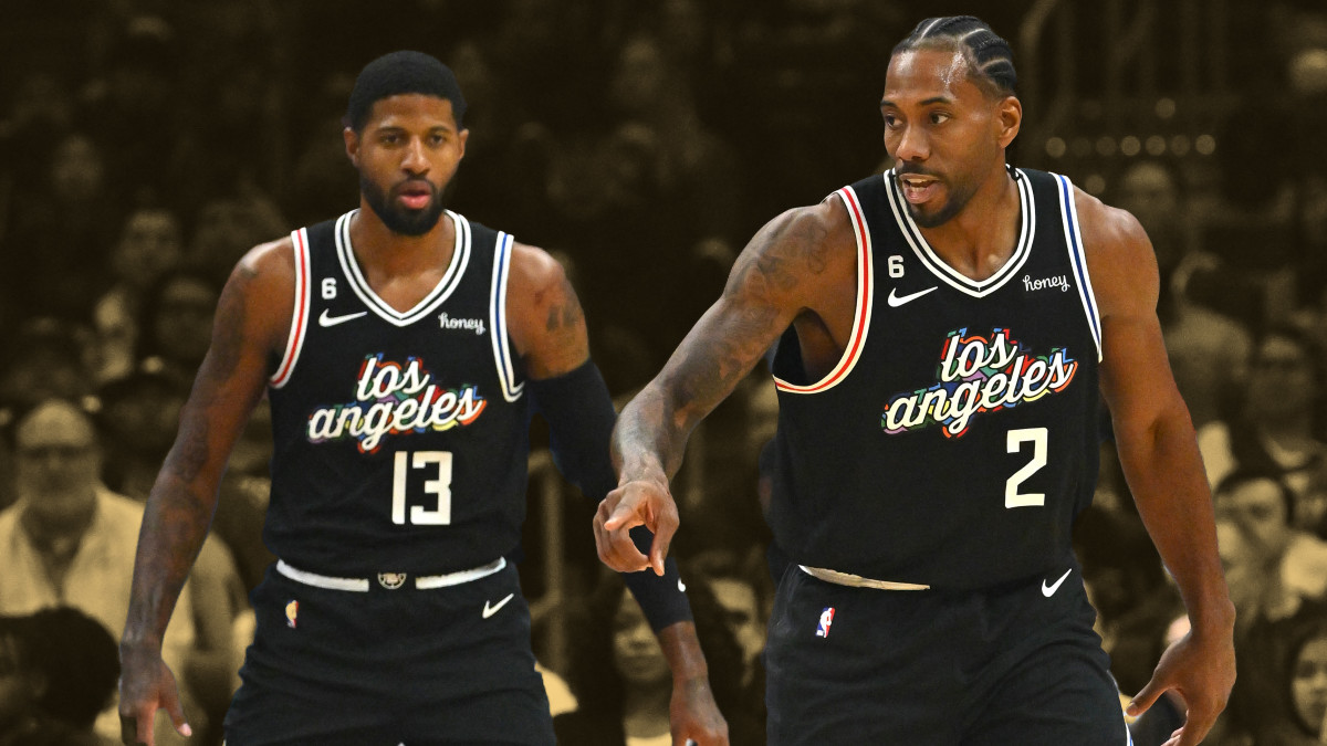 NBA_ Jersey Los Angeles Clippers''Men Kawhi Leonard Paul George