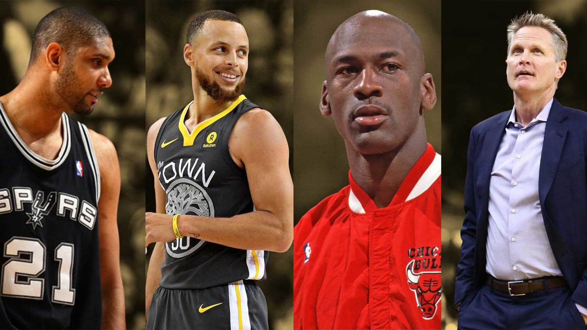 Steve Kerr on what MJ, Curry, and Duncan have in common - Basketball ...