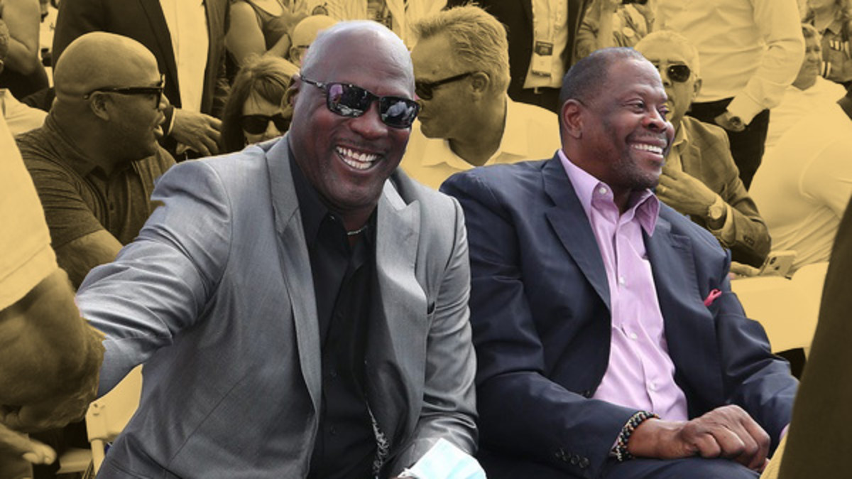 The two biggest trash talkers you'd ever meet - Patrick Ewing praises  Michael Jordan and Larry Bird, Basketball Network