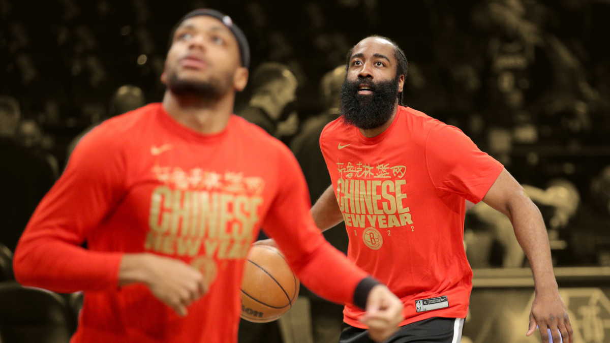 James harden warm up on sale hoodie