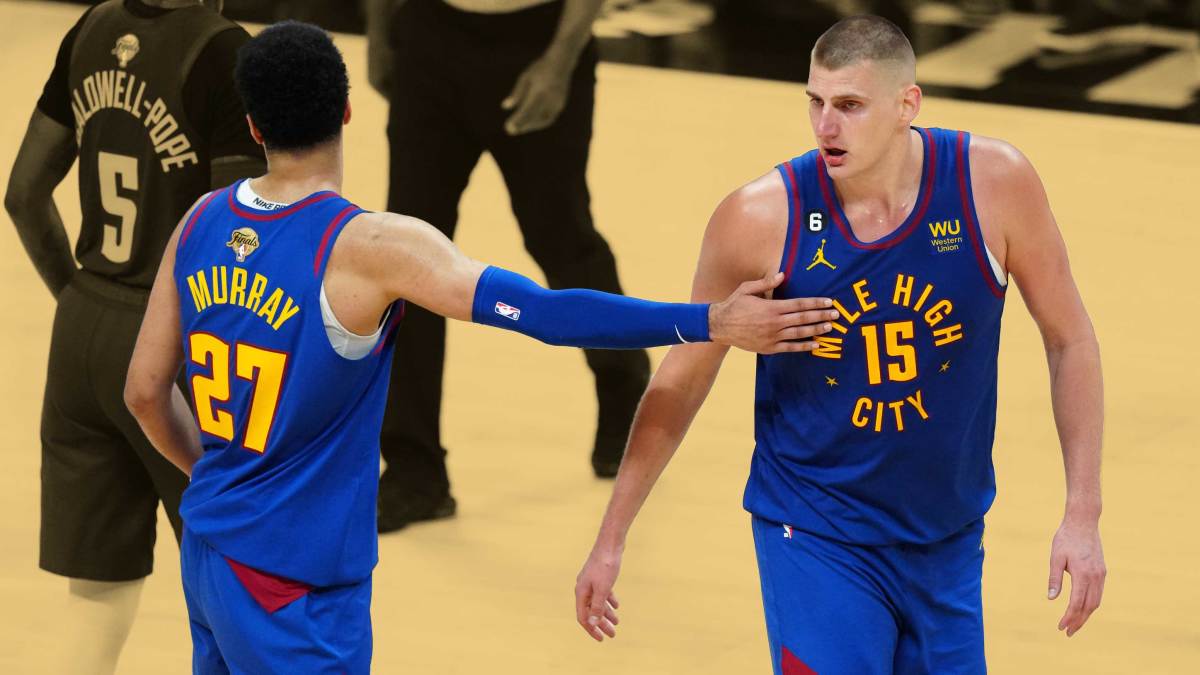 Nikola Jokic and Jamal Murray triple double final NBA 2023 game