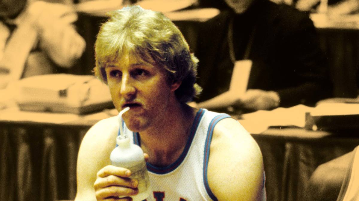 Larry Bird first practiced shooting while helping his mom with the ...