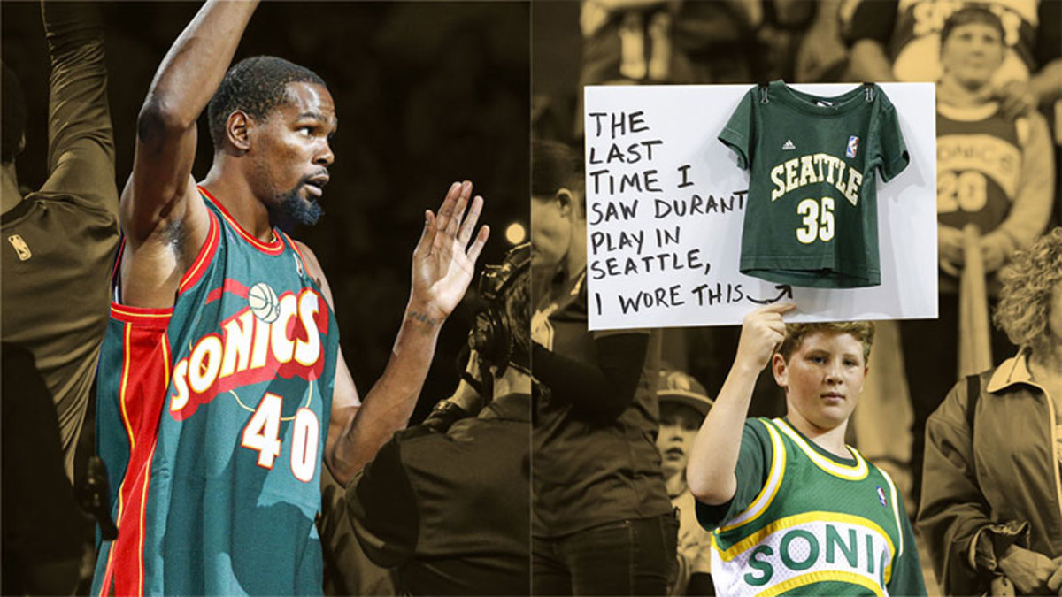 Kevin Durant: 'Sonics need to be back in Seattle